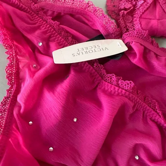Victoria secret sexy little thing underwear lot bling lace mesh small NWT - Picture 5 of 8